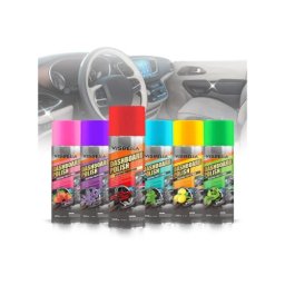 Spray siliconic pentru bord auto parfumat Visbella 250 ml, cu filtru UV