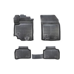 Set covorase cauciuc tip tavita pentru Suzuki Vitara 2015-2019, negru