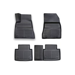 Set covorase tip tavita din TPE pentru Tesla Model 3 Facelift 2021+, 4 buc