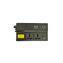 Invertor auto 24V-220V 1000W Premium cu afisaj, USB PD/QC si protectii