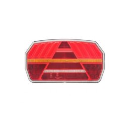 Lampa spate LED 240x130 mm, 5 functii, semnal dinamic, 12–24V, IP67 (SL-5039)