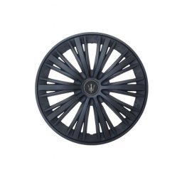 Set 4 capace roti Evo 16 inch, negru mat, pentru jante otel (WM0-1BK-16)