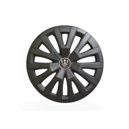 Set 4 capace roti Evo 15 inch, negru mat, pentru jante din otel (WD0-1BK-15)