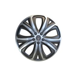 Set 4 capace roti Evo 15 inch, negru-gri antracit, pentru jante din otel (WS1-1GR-15)