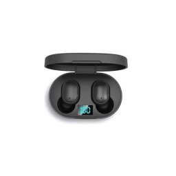 Casti wireless Bluetooth E6S cu display LED, microfon si reducere zgomot