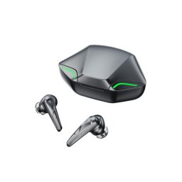 Casti wireless Bluetooth 5.0 cu mod gaming, sunet stereo si cutie încarcare G11