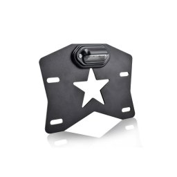 Suport numar înmatriculare ATV/UTV 12V cu lampa LED, compatibil Maverick – RZR-064