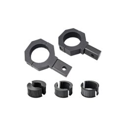 Set 2 suporti universali pentru proiectoare LED, prindere pe rollbar/bullbar (TY038)
