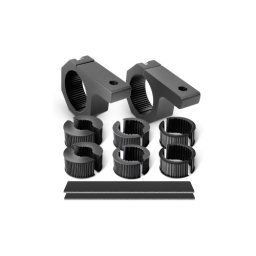Set 2 suporturi universale pentru proiectoare LED, prindere pe rollbar/bullbar (TY044)