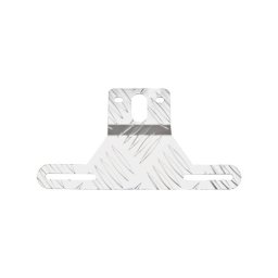 Suport din aluminiu pentru placa numar la lampa remorca, Cod TY029