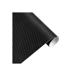 Rola folie carbon 3D neagra autoadeziva 1,27 m x 30 m (KM9003)
