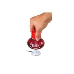 Aparat LED odorizant auto 24V cu lumina alba, alimentare la bricheta