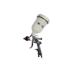 Pistol de vopsit Yato cu rezervor 100 ml, duza 1.5 mm, pentru retusuri