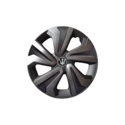 Set 4 capace roti Evo 16 inch, negru-antracit, pentru jante otel (WK1-1GR-16)