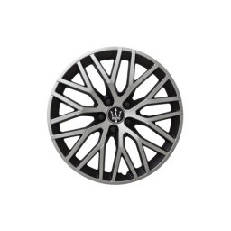 Set 4 capace roti Evo 16 inch, gri antracit-negru, pentru jante otel (WF3-1GR-16)