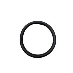 Husa volan din imitatie piele, marime M 37–38 cm, negru cu cusatura albastra