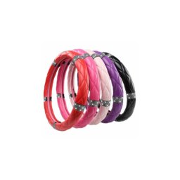Husa volan din imitatie de piele, marimea M (37–38 cm), culori diverse