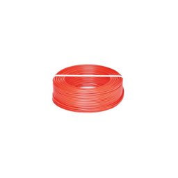 Conductor electric din cupru FY 1,5 mm² rosu, izolatie PVC, pret pe metru