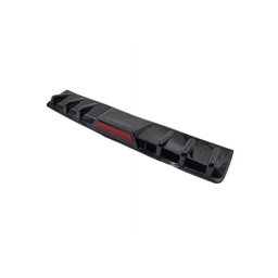 Difuzor bara universal negru lucios cu lampa LED rosie, ABS, 85,5 cm