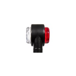 Lampa gabarit LED alb-rosu 12 LED SMD, 12V-24V, montaj stanga/dreapta
