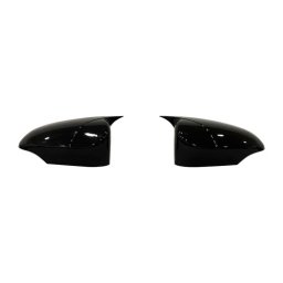 Set capace oglinda tip Batman negru lucios pentru Toyota Avensis T270 2015–2018