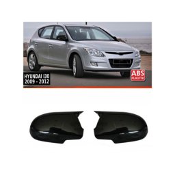 Set capace oglinda tip Batman, negru lucios, pentru Hyundai i30 2009–2012