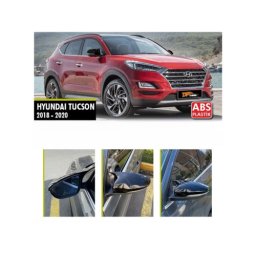 Capace oglinda tip Batman negru lucios pentru Hyundai Tucson 2018-2020 (set 2)