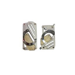 Set ornamente pedale auto pentru cutie automata, aspect sport, 2 piese