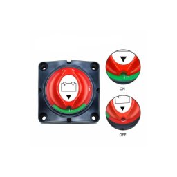 Contact general baterie 275A cu carcasa, 12–24V DC, comutator ON/OFF (WBS028)