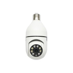 Camera de supraveghere tip bec E27 PTZ 1080P WiFi cu senzor miscare YIIoT