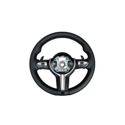Volan sport din piele cu padele, compatibil BMW Seria 5/6/7 F10-F13, F01-F02 (OCH-05)