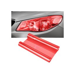 Folie protectie faruri/stopuri TPH rosie, auto-regeneranta, 60x60 cm (LM-TPH07)