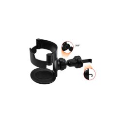 Suport pahar auto premium pentru grila de ventilatie, rotativ 360° (B-22)