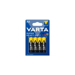 Set 4 baterii Varta AA R6 zinc-carbon Super Heavy Duty 1.5V (556267)