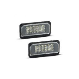 Set 2x lampi LED pentru numar, compatibile Tesla Model S/Model X (Cod 73907)