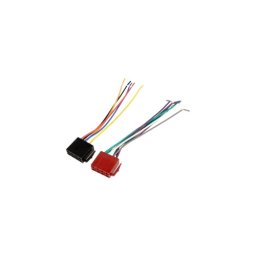 Conector ISO pentru radio auto cu cablaj universal, adaptor alimentare si difuzoare ZRS-ISO-1A