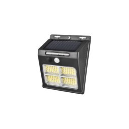 Lampa solara cu senzor de miscare, 2250 lumeni, lumina alba rece FS-1807
