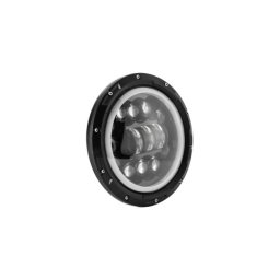 Far proiector LED 7 inch cu 2 faze, DRL si semnalizare, H4 12V (ZC-7WY)
