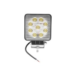 Proiector LED patrat 27W, 9 LED, 10–60V, 60°, 1000 lm, IP67 (BK69005)