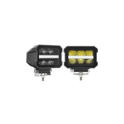Proiector LED 45W combo cu lumina de zi DRL, 12–24V, IP67/IP69K (HH-1-45)