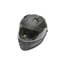 Casca moto integrala Arcane II XL, negru mat, viziera clara si ochelari soare