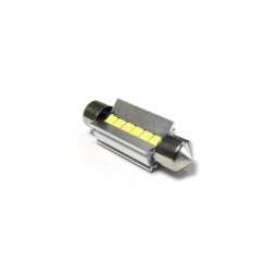 Bec LED sofit 39mm CANBUS 12V, 6x SMD 3030, 800 lm, alb rece 6000K