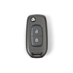 Carcasa cheie telecomanda compatibila Renault, 2 butoane, cu lamela metalica (Cod 2220-2)