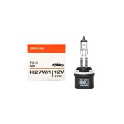 Bec halogen Osram H27/1W 12V 31W PG13, mufa dreapta pentru proiectoare ceata