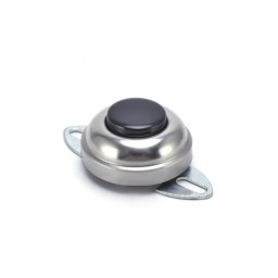 Buton cu revenire pentru claxon sau pornire motor 12–24V, negru, ZY013