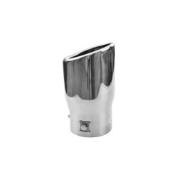 Ornament toba inox Premium tesit cu perforatii, 6.5–6.9 cm, 15 cm (7656G)