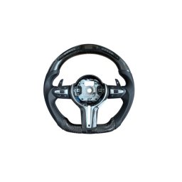 Volan sport din carbon cu display LED pentru BMW Seria 5/6/7 F, OCH-16