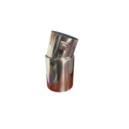 Ornament toba universal din inox cromat, diametru 76 mm, prindere cu surub (A82)