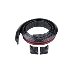 Eleron universal din cauciuc tip M, efect carbon, 1,5 m x 35 mm