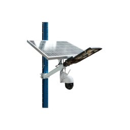 Lampa stradala LED 300W solara cu camera supraveghere 4G PTZ, 16000 mAh